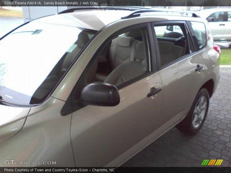 Sandy Beach Metallic / Ash Gray 2009 Toyota RAV4 I4