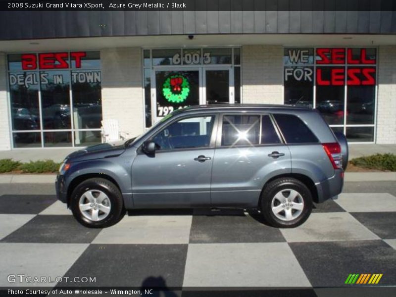 Azure Grey Metallic / Black 2008 Suzuki Grand Vitara XSport