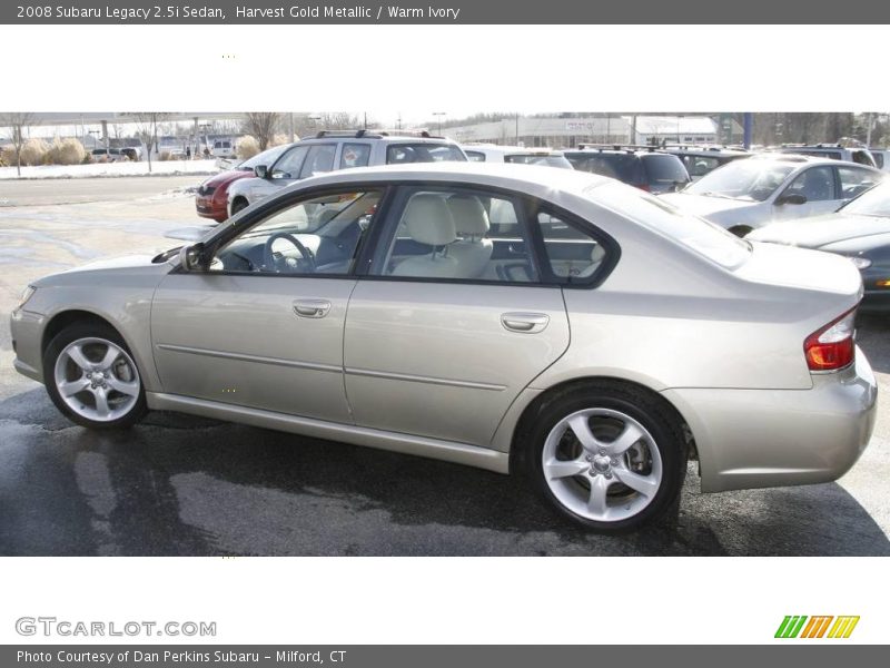 Harvest Gold Metallic / Warm Ivory 2008 Subaru Legacy 2.5i Sedan