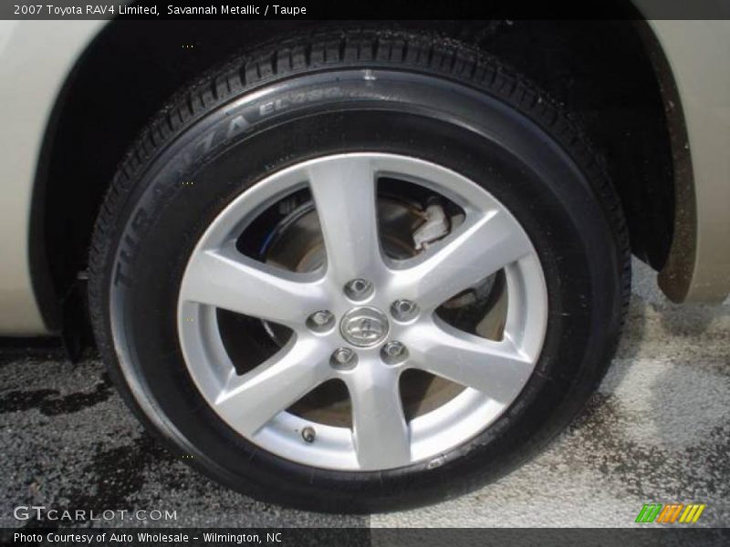 Savannah Metallic / Taupe 2007 Toyota RAV4 Limited