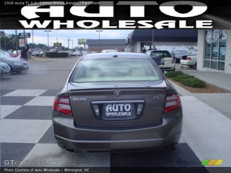 Carbon Bronze Metallic / Parchment 2008 Acura TL 3.2