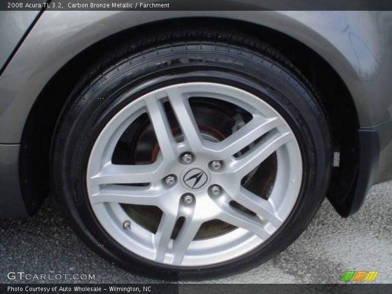 Carbon Bronze Metallic / Parchment 2008 Acura TL 3.2