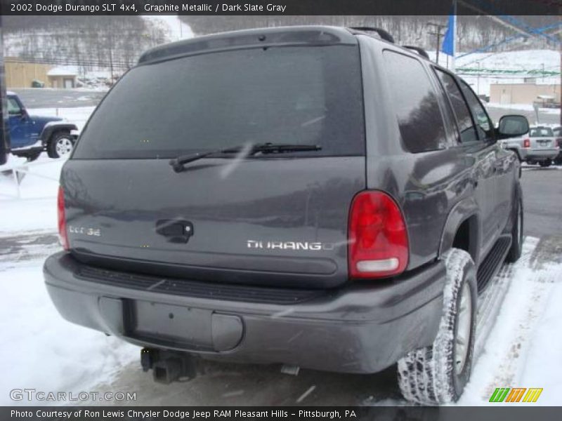 Graphite Metallic / Dark Slate Gray 2002 Dodge Durango SLT 4x4