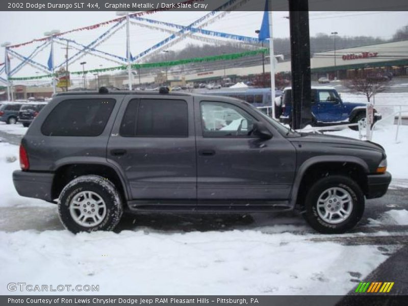 Graphite Metallic / Dark Slate Gray 2002 Dodge Durango SLT 4x4