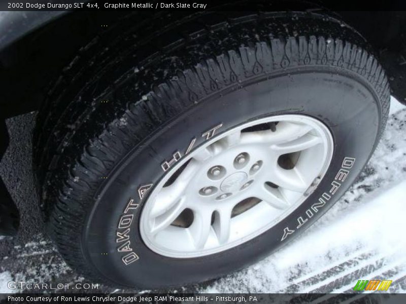 Graphite Metallic / Dark Slate Gray 2002 Dodge Durango SLT 4x4
