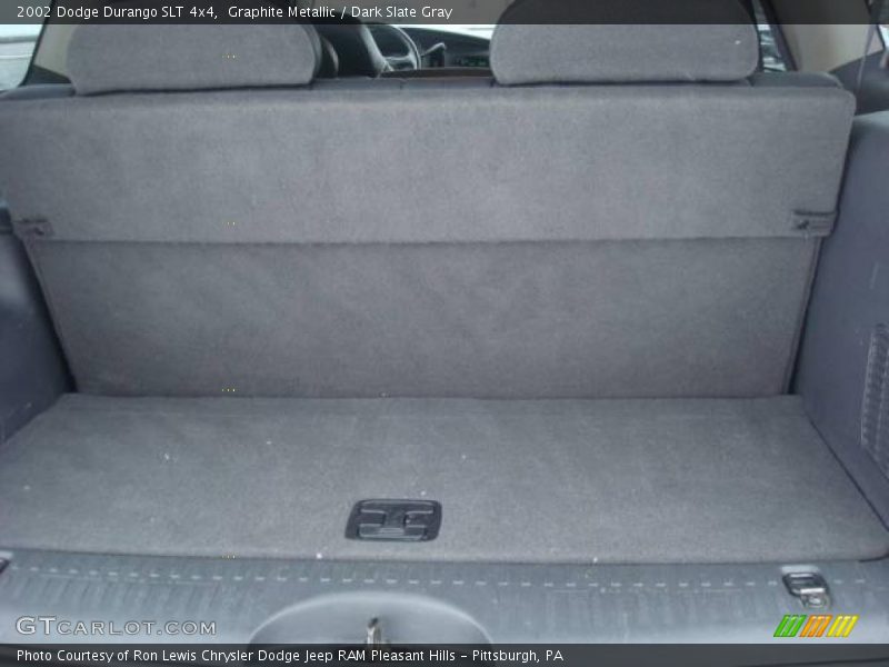 Graphite Metallic / Dark Slate Gray 2002 Dodge Durango SLT 4x4