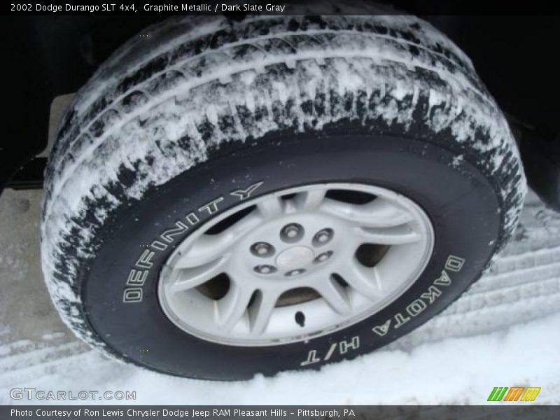Graphite Metallic / Dark Slate Gray 2002 Dodge Durango SLT 4x4