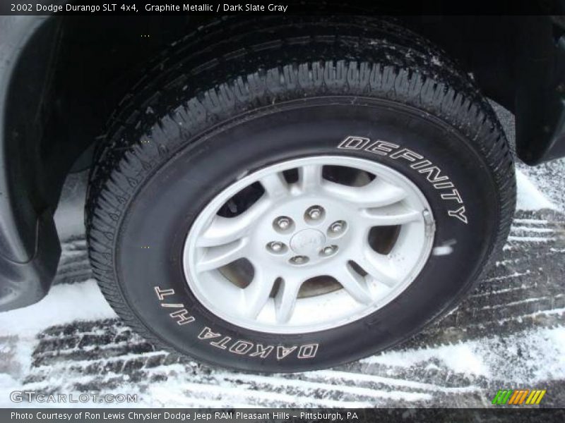 Graphite Metallic / Dark Slate Gray 2002 Dodge Durango SLT 4x4