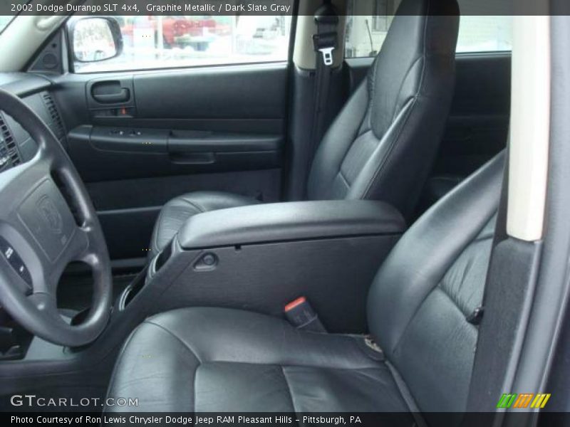 Graphite Metallic / Dark Slate Gray 2002 Dodge Durango SLT 4x4