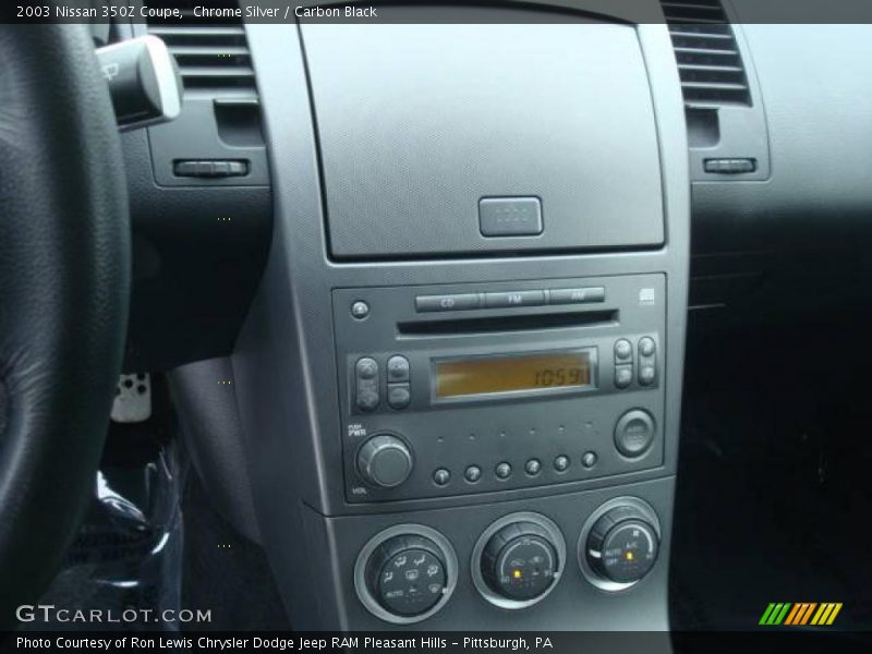 Chrome Silver / Carbon Black 2003 Nissan 350Z Coupe