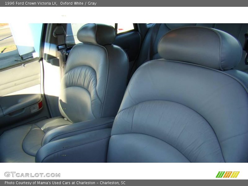 Oxford White / Gray 1996 Ford Crown Victoria LX