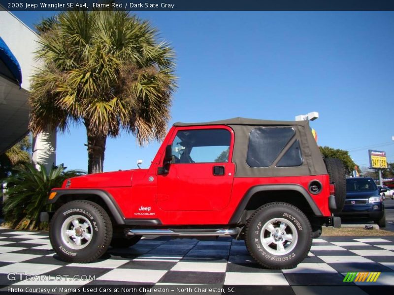 Flame Red / Dark Slate Gray 2006 Jeep Wrangler SE 4x4