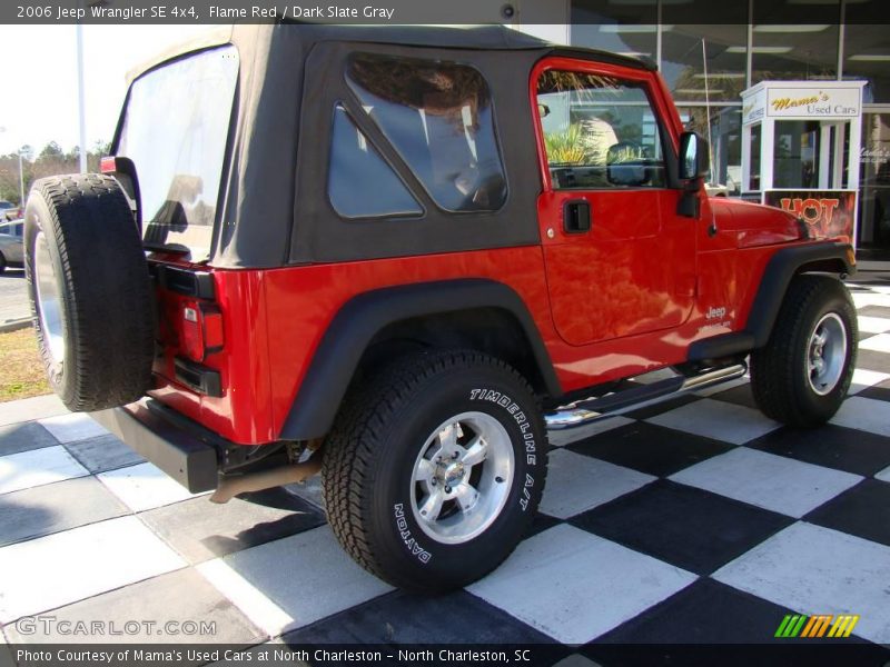 Flame Red / Dark Slate Gray 2006 Jeep Wrangler SE 4x4