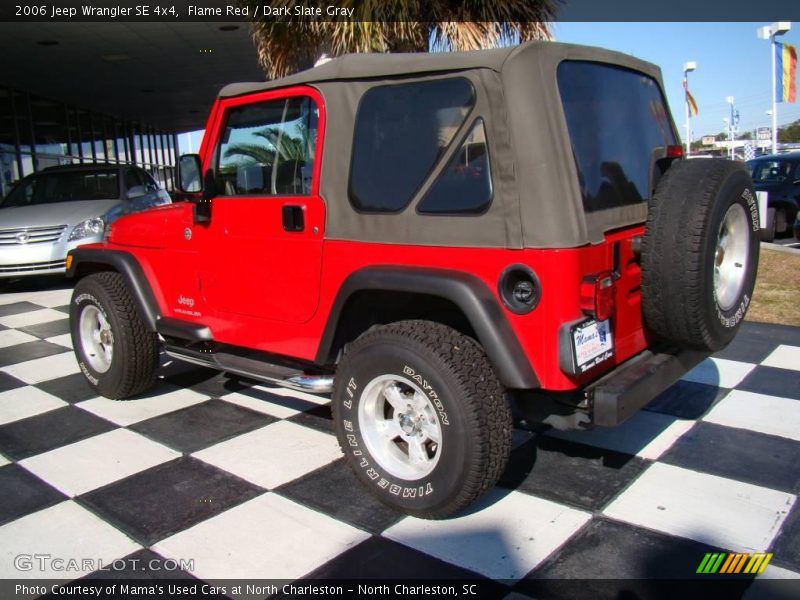 Flame Red / Dark Slate Gray 2006 Jeep Wrangler SE 4x4