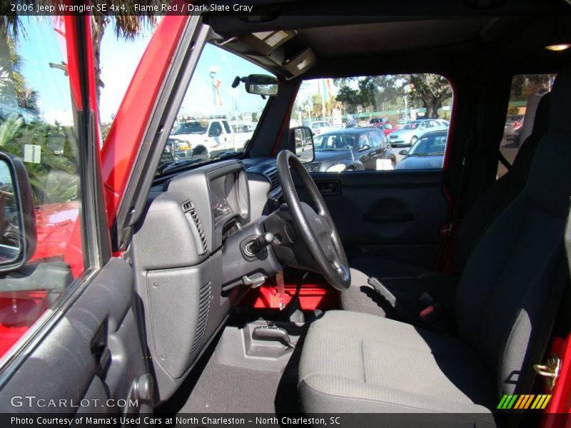Flame Red / Dark Slate Gray 2006 Jeep Wrangler SE 4x4