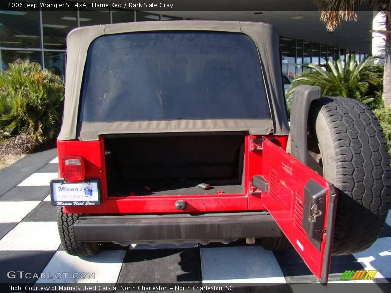 Flame Red / Dark Slate Gray 2006 Jeep Wrangler SE 4x4