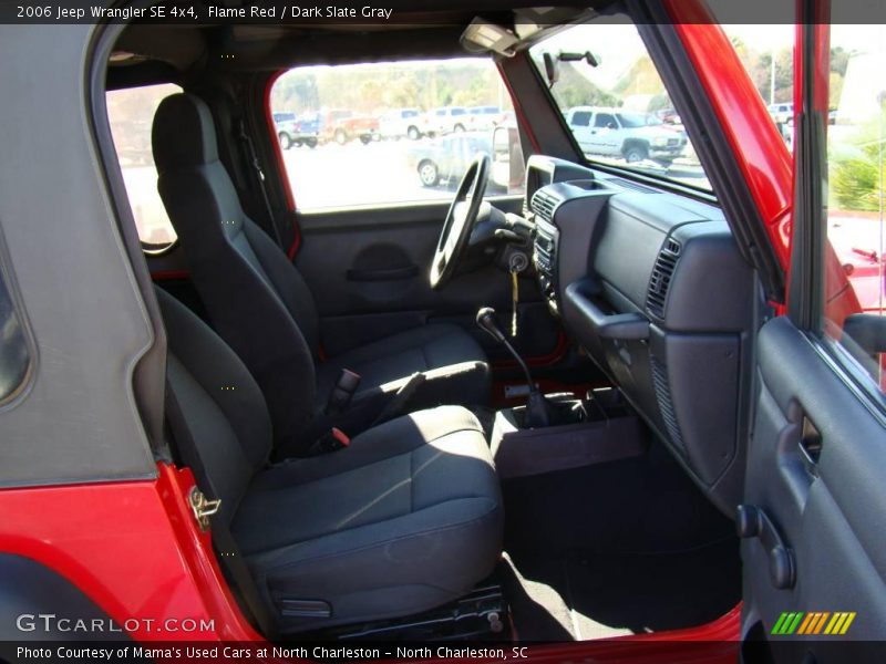 Flame Red / Dark Slate Gray 2006 Jeep Wrangler SE 4x4