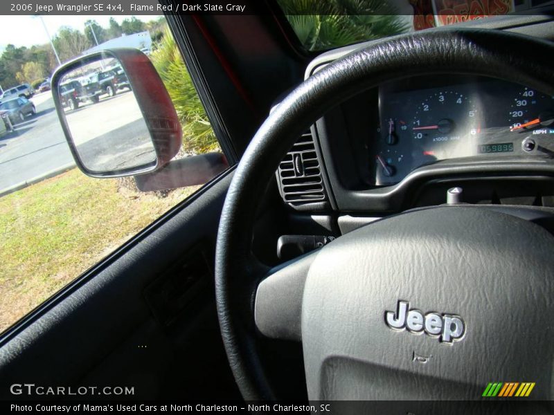 Flame Red / Dark Slate Gray 2006 Jeep Wrangler SE 4x4