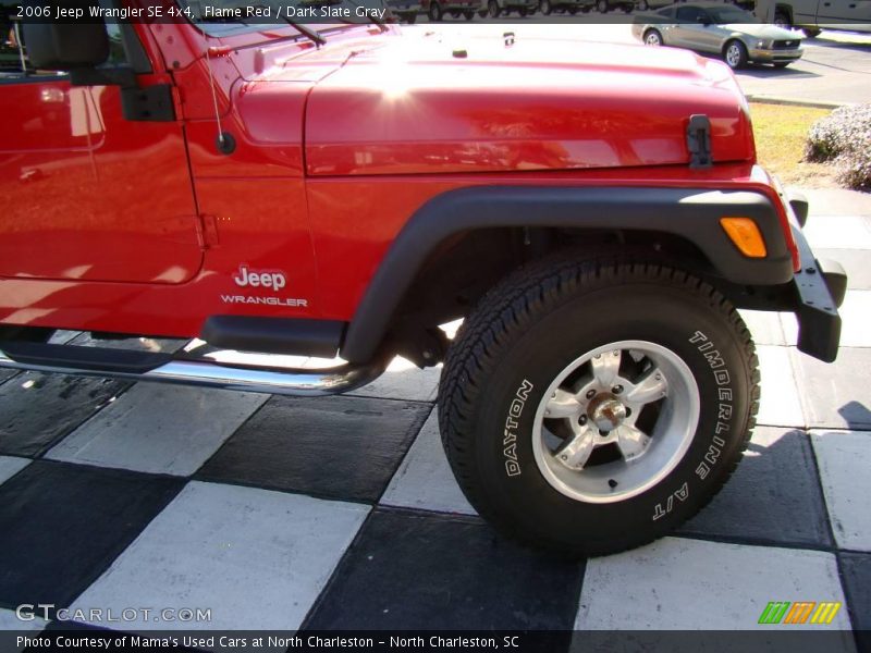 Flame Red / Dark Slate Gray 2006 Jeep Wrangler SE 4x4