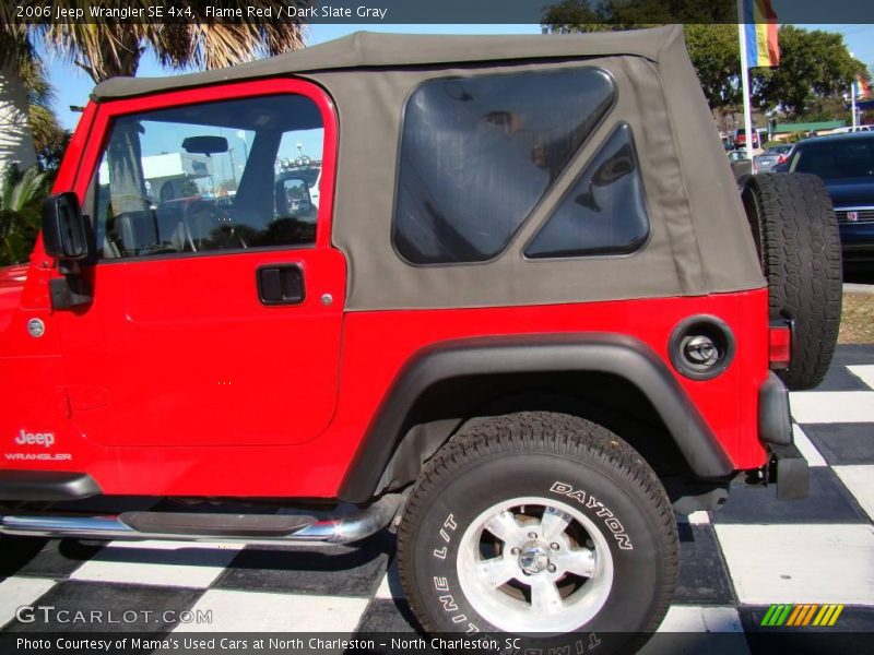 Flame Red / Dark Slate Gray 2006 Jeep Wrangler SE 4x4