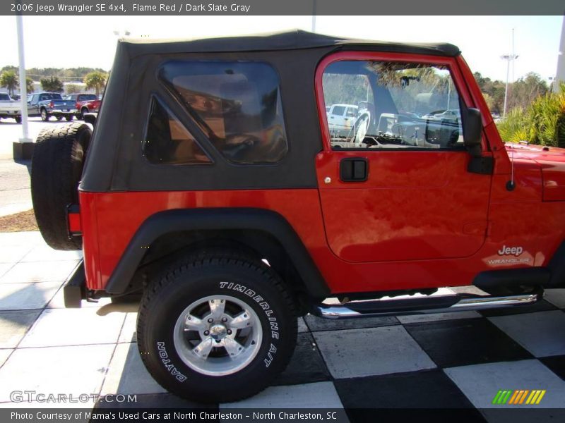 Flame Red / Dark Slate Gray 2006 Jeep Wrangler SE 4x4