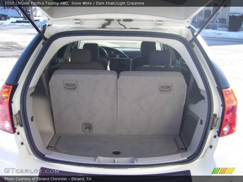 Stone White / Dark Khaki/Light Graystone 2008 Chrysler Pacifica Touring AWD