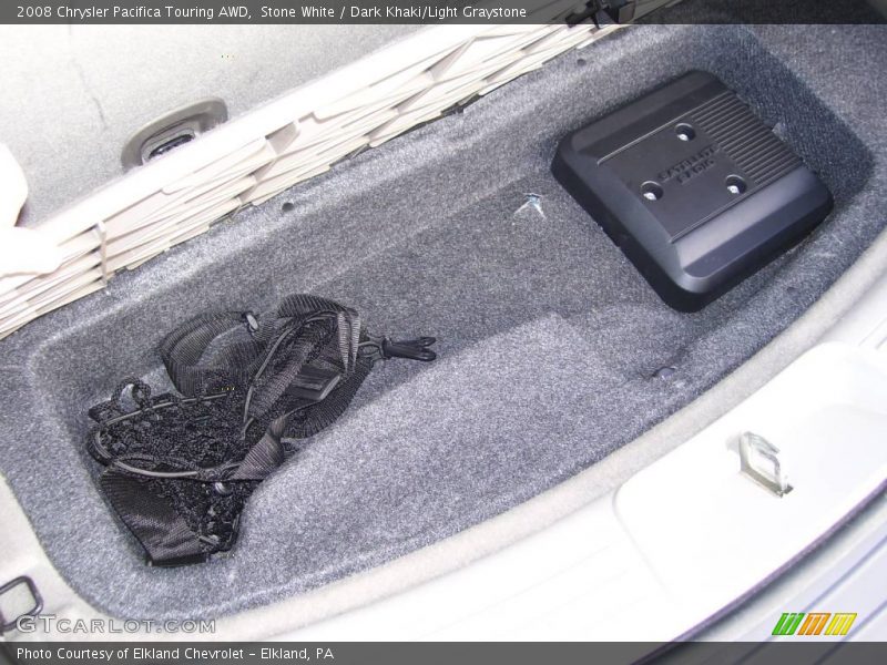 Stone White / Dark Khaki/Light Graystone 2008 Chrysler Pacifica Touring AWD
