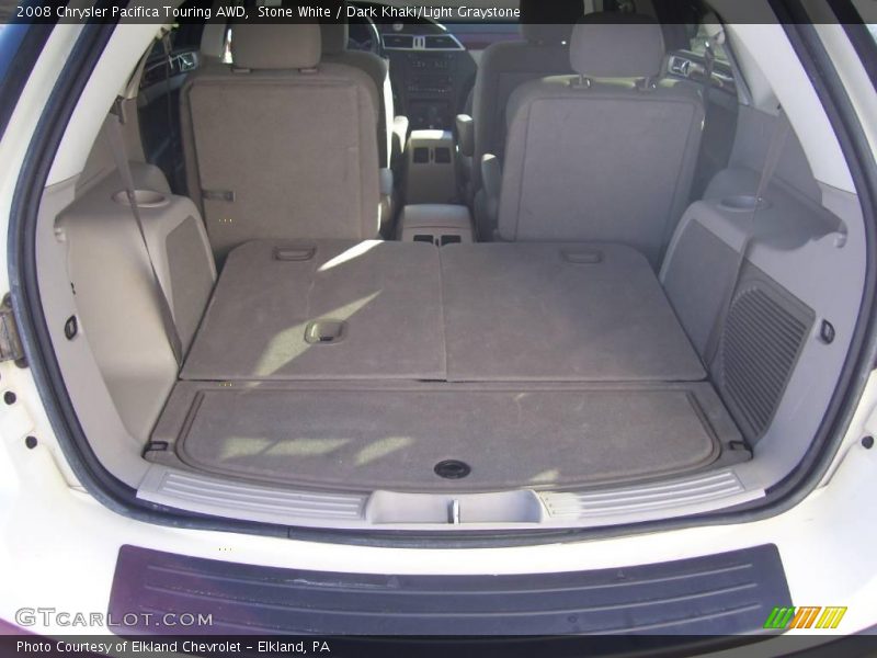 Stone White / Dark Khaki/Light Graystone 2008 Chrysler Pacifica Touring AWD