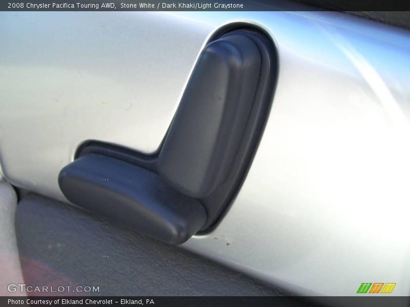 Stone White / Dark Khaki/Light Graystone 2008 Chrysler Pacifica Touring AWD