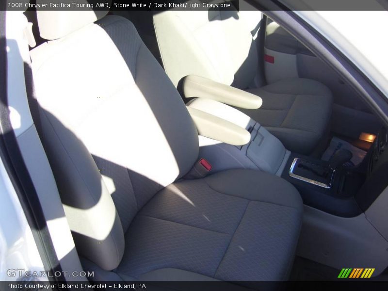 Stone White / Dark Khaki/Light Graystone 2008 Chrysler Pacifica Touring AWD