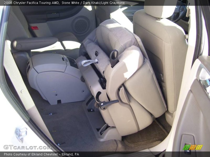 Stone White / Dark Khaki/Light Graystone 2008 Chrysler Pacifica Touring AWD