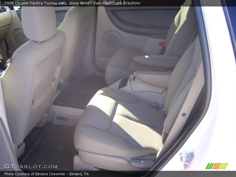 Stone White / Dark Khaki/Light Graystone 2008 Chrysler Pacifica Touring AWD