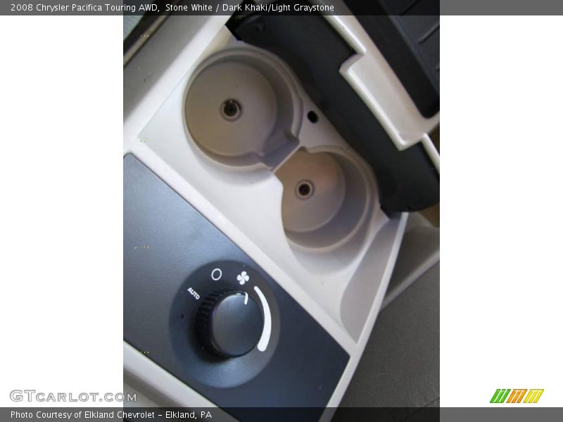 Stone White / Dark Khaki/Light Graystone 2008 Chrysler Pacifica Touring AWD
