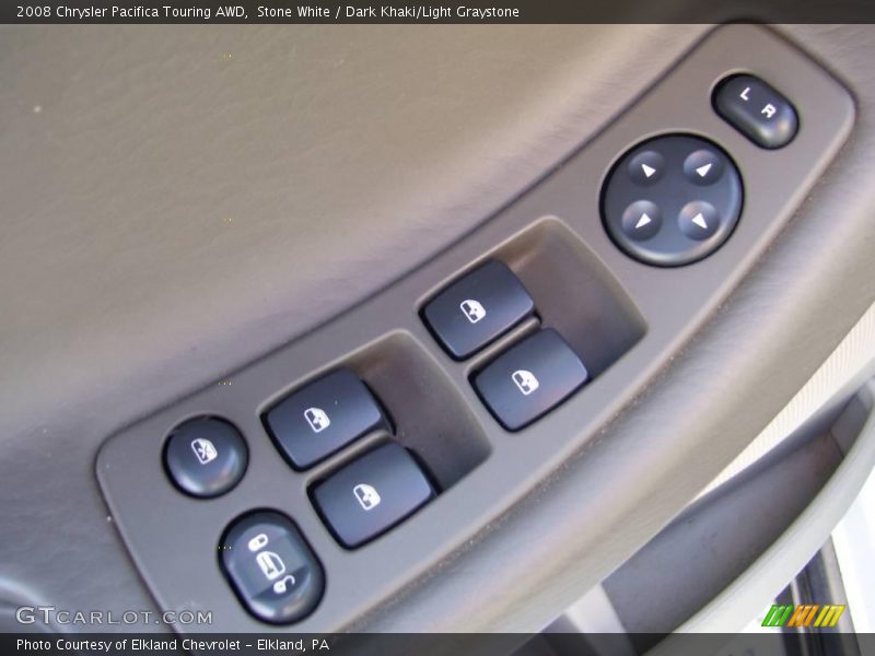 Stone White / Dark Khaki/Light Graystone 2008 Chrysler Pacifica Touring AWD