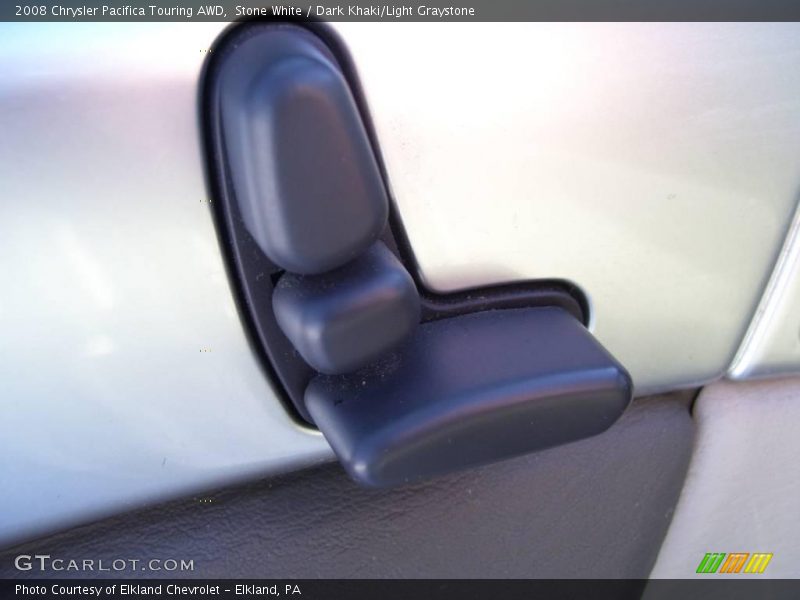 Stone White / Dark Khaki/Light Graystone 2008 Chrysler Pacifica Touring AWD