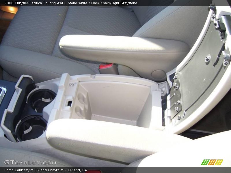 Stone White / Dark Khaki/Light Graystone 2008 Chrysler Pacifica Touring AWD