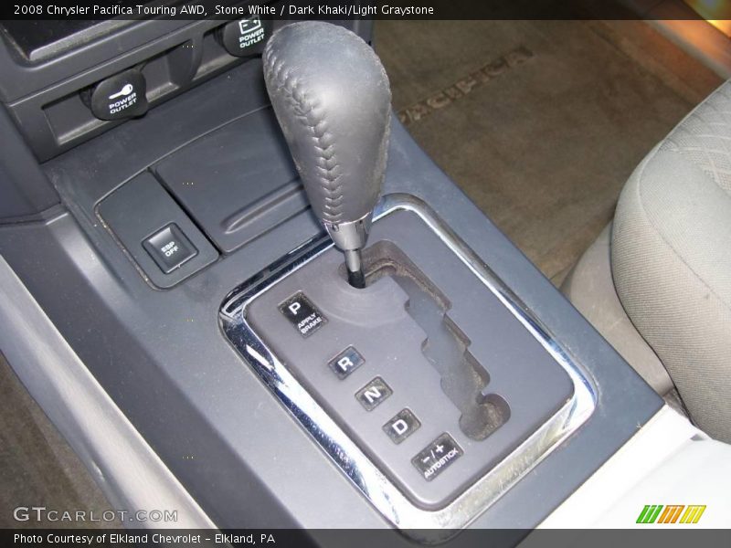 Stone White / Dark Khaki/Light Graystone 2008 Chrysler Pacifica Touring AWD