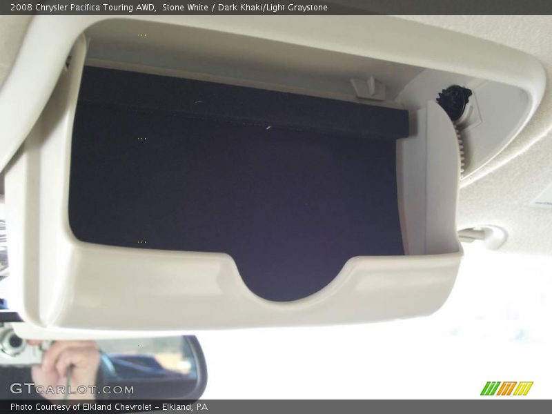 Stone White / Dark Khaki/Light Graystone 2008 Chrysler Pacifica Touring AWD