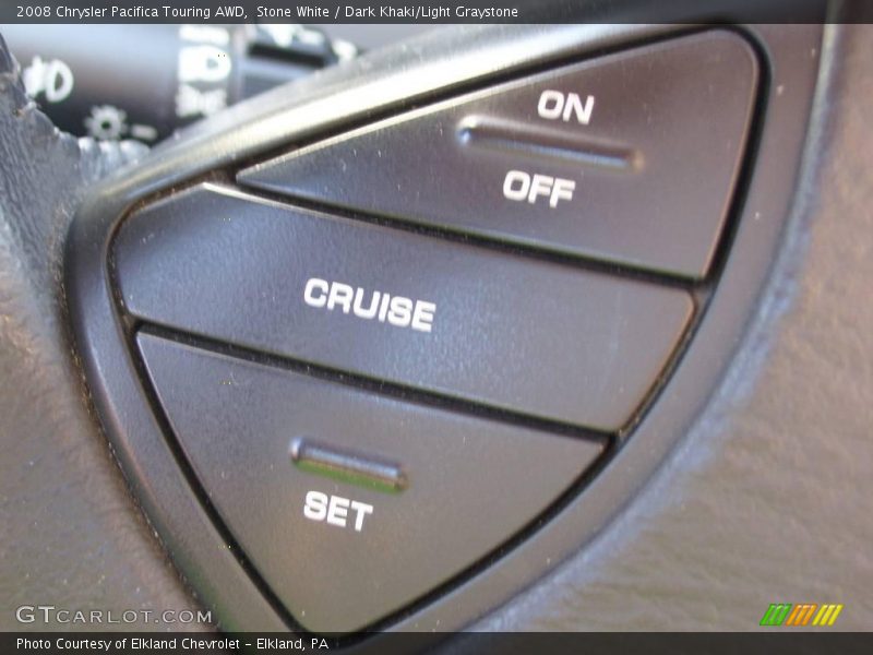 Stone White / Dark Khaki/Light Graystone 2008 Chrysler Pacifica Touring AWD