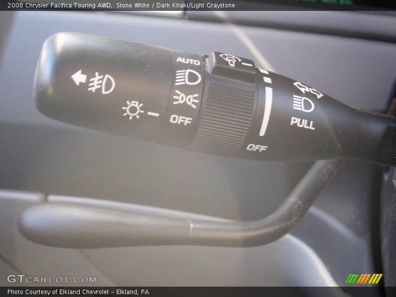 Stone White / Dark Khaki/Light Graystone 2008 Chrysler Pacifica Touring AWD
