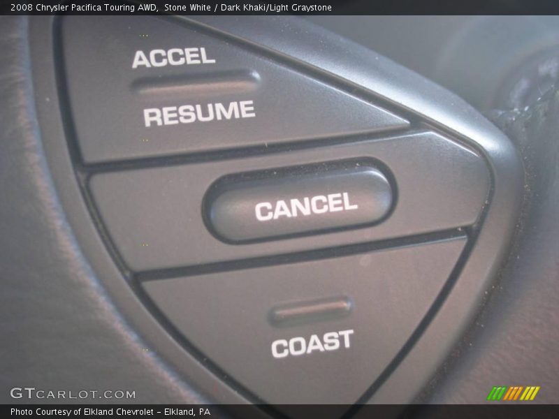 Stone White / Dark Khaki/Light Graystone 2008 Chrysler Pacifica Touring AWD