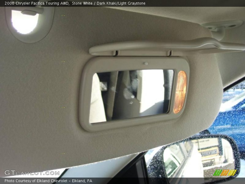 Stone White / Dark Khaki/Light Graystone 2008 Chrysler Pacifica Touring AWD