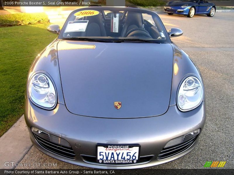 Seal Grey Metallic / Black 2006 Porsche Boxster S