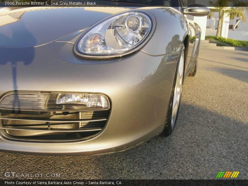 Seal Grey Metallic / Black 2006 Porsche Boxster S