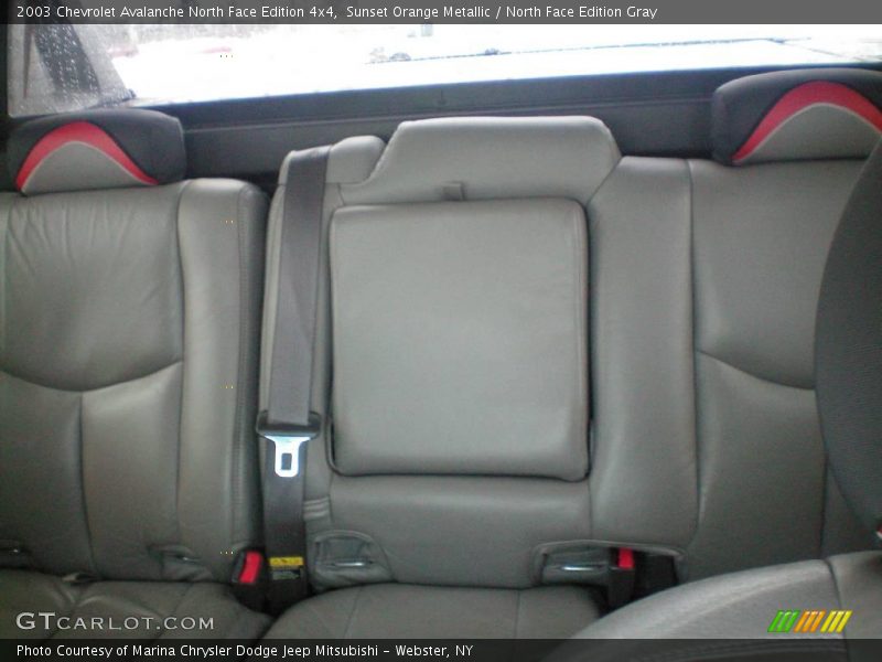 Sunset Orange Metallic / North Face Edition Gray 2003 Chevrolet Avalanche North Face Edition 4x4