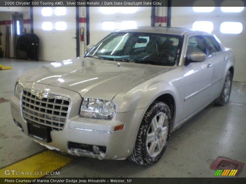 Silver Steel Metallic / Dark Slate Gray/Light Slate Gray 2006 Chrysler 300 Touring AWD