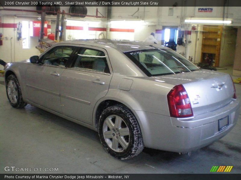 Silver Steel Metallic / Dark Slate Gray/Light Slate Gray 2006 Chrysler 300 Touring AWD