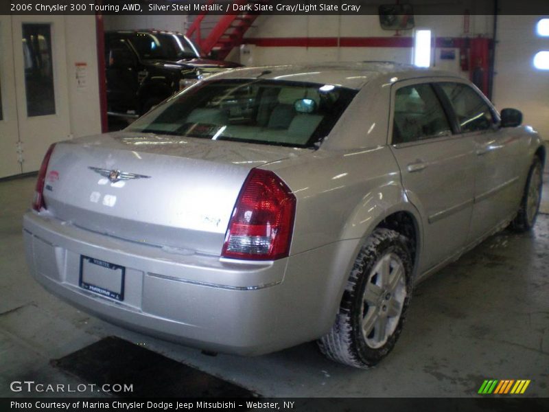 Silver Steel Metallic / Dark Slate Gray/Light Slate Gray 2006 Chrysler 300 Touring AWD