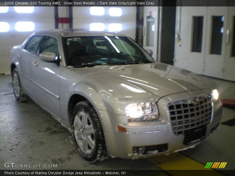 Silver Steel Metallic / Dark Slate Gray/Light Slate Gray 2006 Chrysler 300 Touring AWD