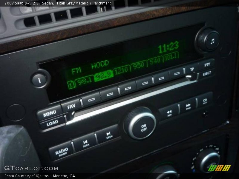 Titan Gray Metallic / Parchment 2007 Saab 9-5 2.3T Sedan